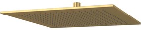 Villeroy & Boch Universal Showers hoofddouche - 35cm - vierkant - Brushed Gold (goud) TVC00000600076