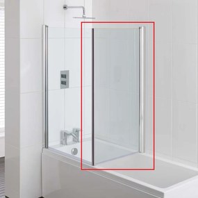 Eastbrook Type 1 badwand zijwand 70x140cm chroom