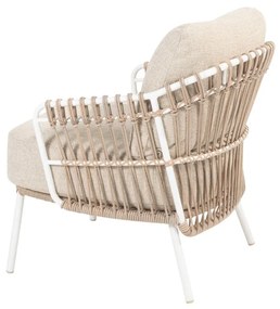 4 Seasons Outdoor Dalias low dining chair      beige weerbestendig