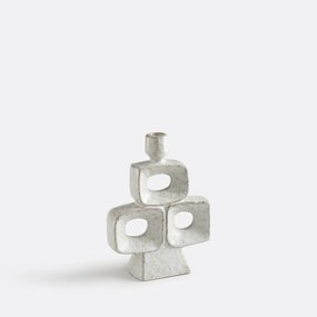 Organische keramische kandelaar, hoogte 22 cm, CERAL