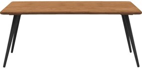 Goossens Eettafel Bjarte, Rechthoekig 220 x 100 cm