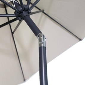 Garden Impressions Lotus stokparasol Ø300 cm - ecru