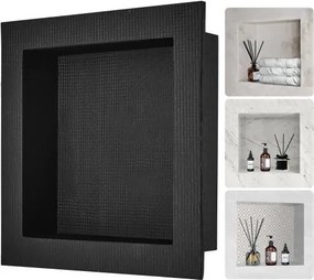 VEVOR Wandnis 10x40.64x40.64cm Douchenis Betegelbare enkellaagse waterdichte nisinstallatie Achterwandmateriaal (XPS, hout, cement) Geschikt voor badkamer, slaapkamer, studeerkamer