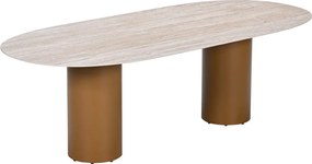 4 Seasons Colorado tuintafel 240 x 105 cm ovaal - amber