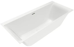 Villeroy & Boch Subway 3.0 bad 170x75cm rechthoek ingebouwd vulsysteem stone white ubq170sbw2tdv-rw