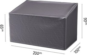 Platinum AeroCover Loungebankhoes - 200x100xH65/90 cm - Grijs