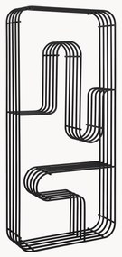 Metalen wandplank Curva