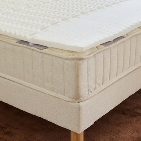 Topdekmatras in mousse 5 zones 3,5 cm