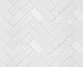 Wandtegel wit Tebe Vintage 30x7,5cm blanco glans