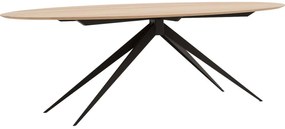 Goossens Excellent Eettafel Uniek, Ovaal 240 x 120 cm
