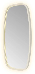 Hotbath &More Contour spiegel deens ovaal 40x80cm RVS