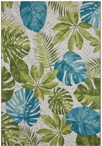 In- & outdoor vloerkleed Tropical Leaves