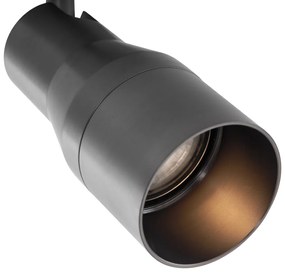 Moderne plafondspot gunmetal GU10 50mm rond - Stanley