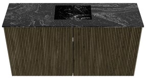 Mondiaz Joya DLux 80cm toiletmeubel shadow met wastafel faye midden zonder kraangat lava