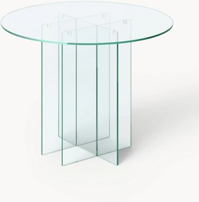 Ronde glazen eettafel Anouk, in verschillende formaten