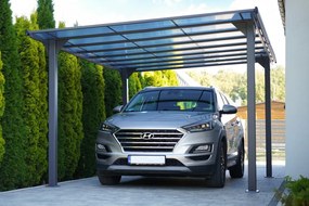 Aluminium carport Lombardy 3x5 Garden Point