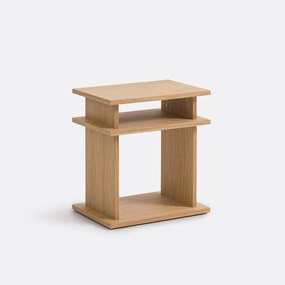 Eiken gefineerd bijzettafeltje, ABAC