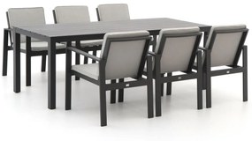 Bellagio Vezzano/Menzano 220cm dining tuinset 7-delig