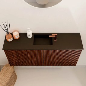 Mondiaz Joya 90cm toiletmeubel ruby met wastafel faye midden 1 kraangat urban