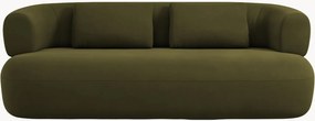Fluwelen bank Jenny (2-zits), B 178 cm