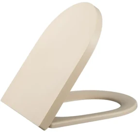 QeramiQ Dely Zitting - softclose - quickrelease - 35mm - mat beige E13/A15 35mm seat beige