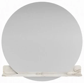 Mondiaz Spot spiegel rond Ø110cm met planchet frappe