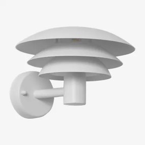 Rvs Buitenwandlamp Lirano Wit - Sklum