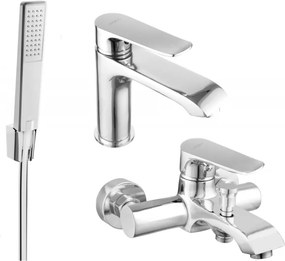 Mexen Pecos R72 badkuipset, chroom - 72703R72-00