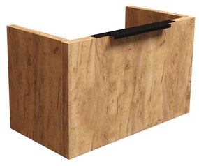 Sjithouse Furniture fonteinonderkast 39,8x21,5x25cm nero zwart eiken