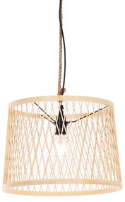 Landelijke buiten hanglamp rotan 40 cm - Calamus