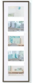 Walther Design Fotolijst New Lifestyle 5x 10x15 cm staalkleurig