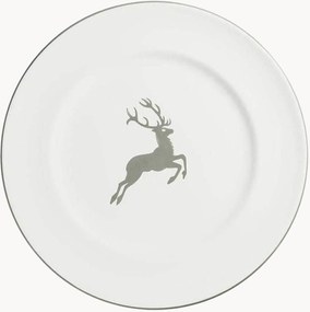 Handgemaakt dinerbord Grauer Hirsch