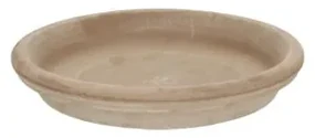 Bloempotschotel, terracotta, grijs,ø 19 cm