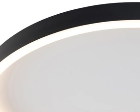 Design plafondlamp zwart incl. LED - Daniela Design rond Binnenverlichting Lamp