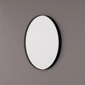 Hipp Design 8200 ronde spiegel matzwart 100cm