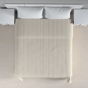 Dekoria Sprei, lichtbruin-ecru