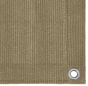 vidaXL Tenttapijt 300x600 cm taupe
