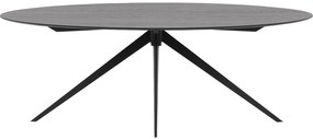 Goossens Excellent Eettafel Uniek, Ovaal 200 x 110 cm