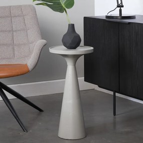 Zuiver Floss Ronde Bijzettafel Grijs - 28 X 28cm.