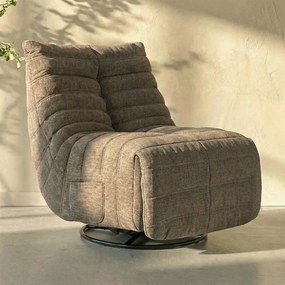 Retro Relaxfauteuil Bruin