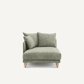 Chaise longue van katoen Lazare