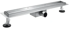 Adema Ralo douchegoot - 70cm - tegelrooster - vloerflens - RVS SW679909/SW679923