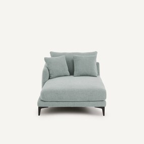 Longchair van gevlochten polyester, MODERNISTE, ontwerp Emmanuel Gallina