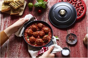 Staub Specialities Ovenschaal met deksel 20 cm, Rond, Zwart - Specialities - Staub