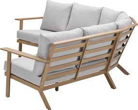 Garden Impressions Ariane loungeset 3-delig - light teak look