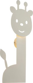 Kinder wandlamp beige incl. LED 3-staps dimbaar - Gigi the Giraffe