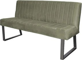 Eetkamerbank - Hengelo - stof Element lichtgroen 11 - 140 cm