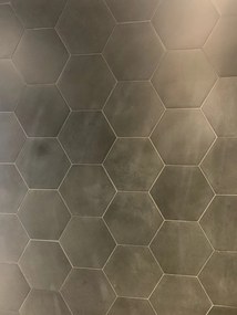 Hexagon Vloertegel 23x26 Cm Zwart A314