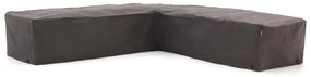 Tuinmeubelhoes geschikt voor Hoek loungeset | Kees Smit  | Kunststof | Grijs - Antraciet | 250x90cm | Kees Smit Tuinmeubelen