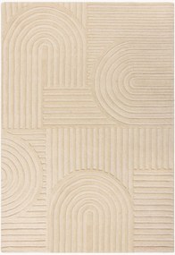 Handgetuft hoog-laag wollen vloerkleed Zen Garden